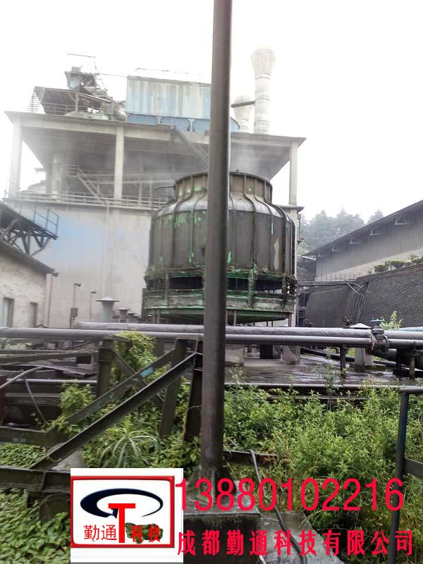 贵州开阳紫江水泥厂3台200冷却塔填料更换