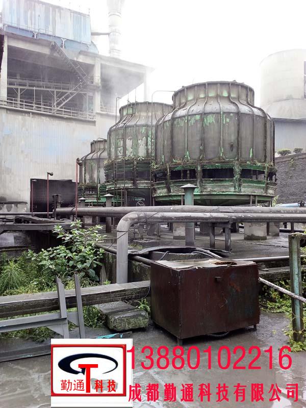 贵州开阳紫江水泥厂3台200冷却塔填料更换